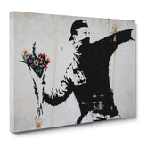Banksy - Lanciatore di Fiori